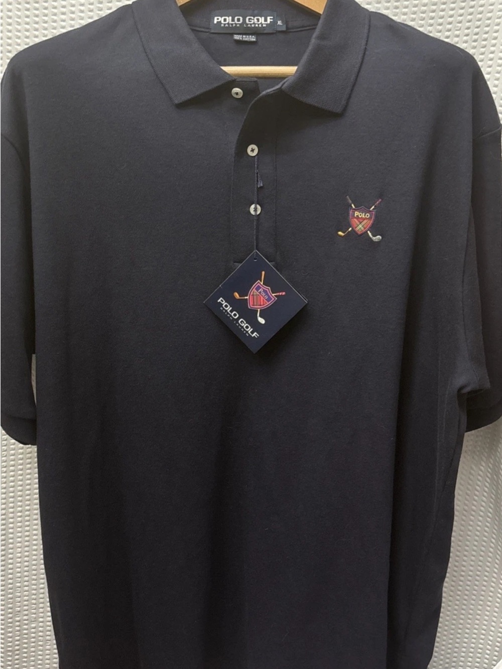 NWT Men’s Polo Golf by Ralph Lauren Polo Shirt Navy Sz XL